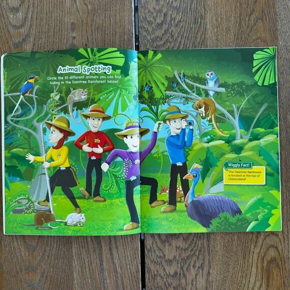 NEW The Wiggles Australia Sticker Activity Book Paperback - Picture 4 of 11
